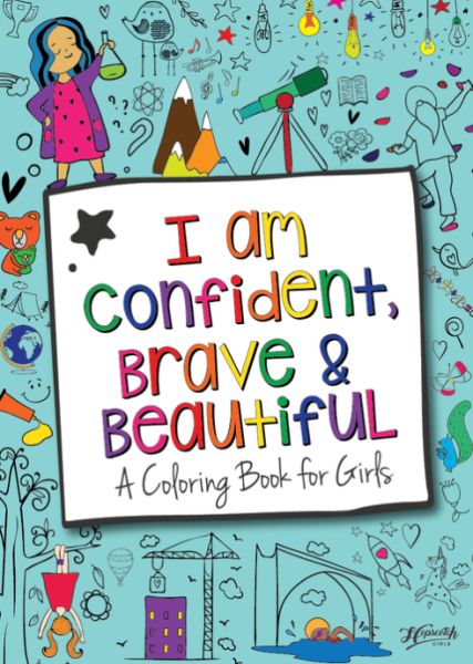 I am Confident, Brave & Beautiful coloring book