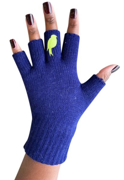 Flip 'Em the Bird fingerless gloves