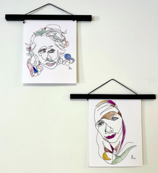 Dolly Parton & Malala Prints by Harper