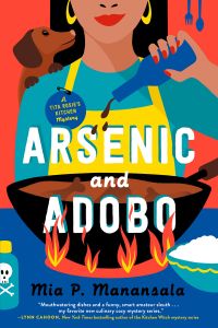 Halloween reads - Arsenic and Adobo by Mia P. Manansala - book cover