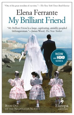 cover of My Brilliant Friend, a novel that has been adapted for TV