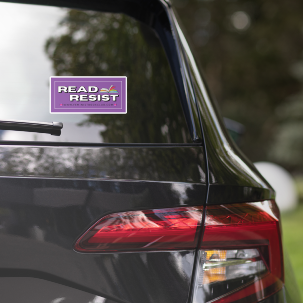 Read and Resist Bumper Sticker