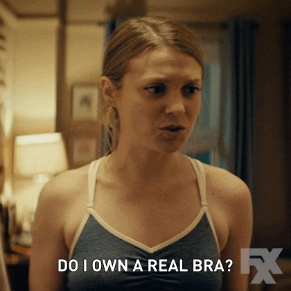 Do I own a real bra? animated gif